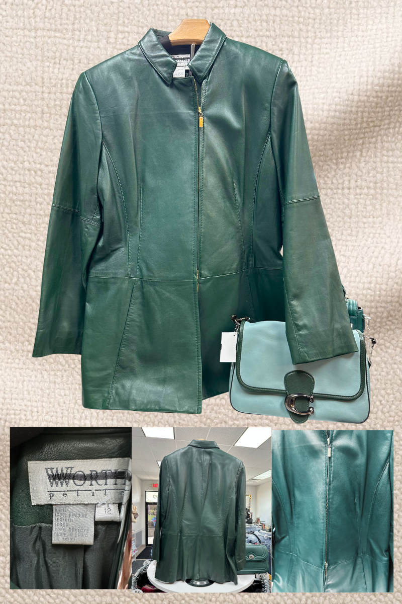 Green Leather Jacket