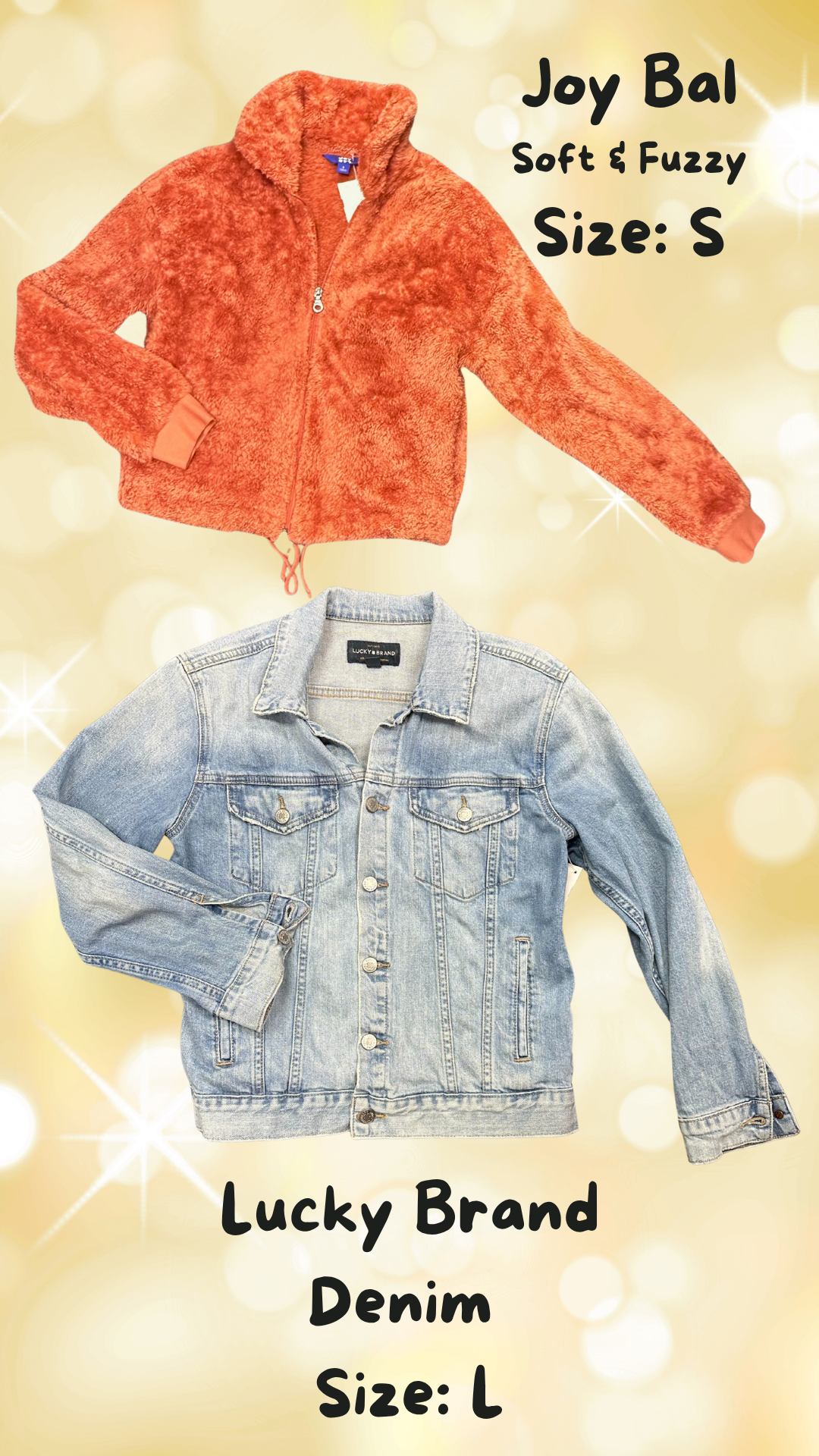 Joy Bal and Denim coat