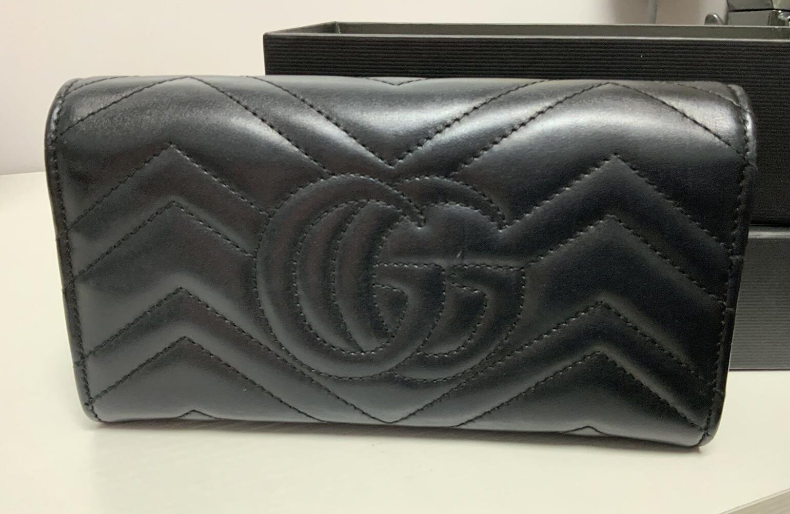 Gucci Chevron Back with Double G